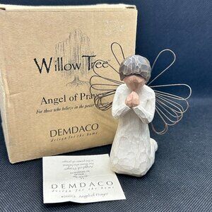 New in box Willow Tree "Angel of Prayer" figurine.
